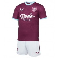 Burnley Replika babykläder Hemmaställ Barn 2025-26 Kortärmad (+ korta byxor)